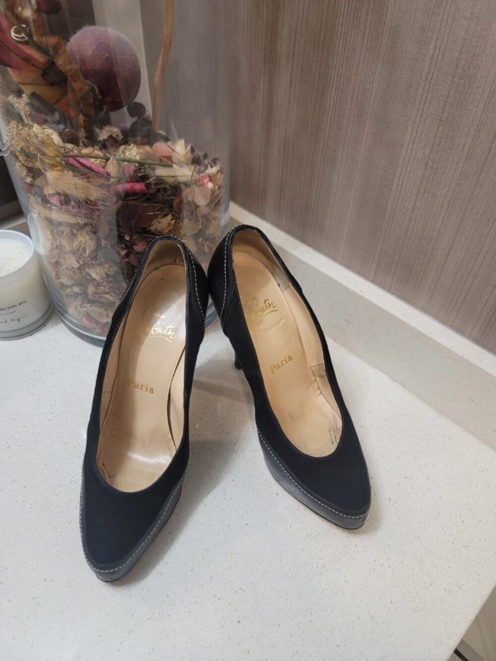 Classic Black Pointed-Toe Women's Pumps - Elegant Evening Heels